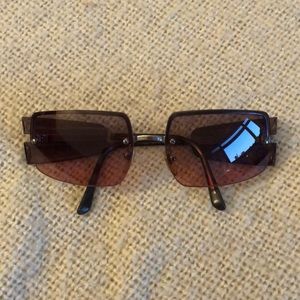 Giorgio Armani rose tinted sunglasses
